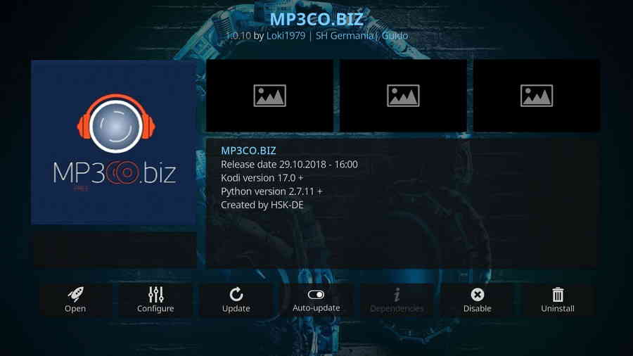 MP3CO.BIZ addon