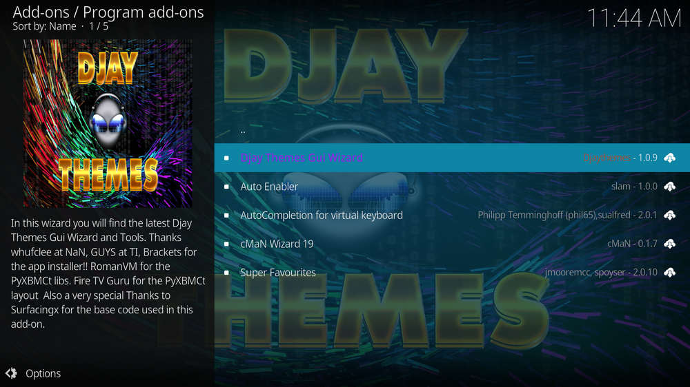 Select Djay Themes Wizard 19