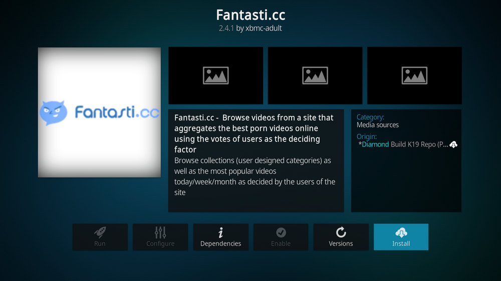 Install Kodi Fantasti.cc  addon