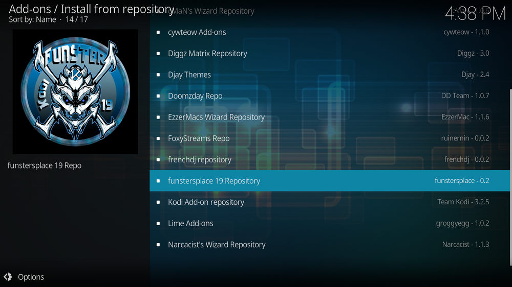 Select funstersplace Repository