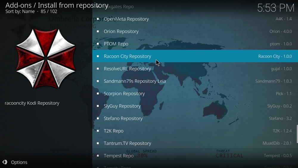 Select Racoon City Repository