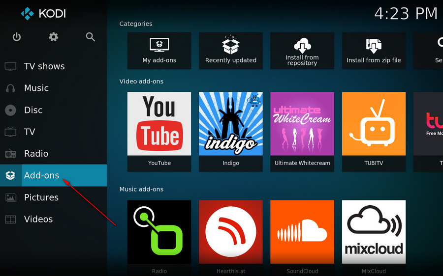 How to Delete Add-ons from Kodi