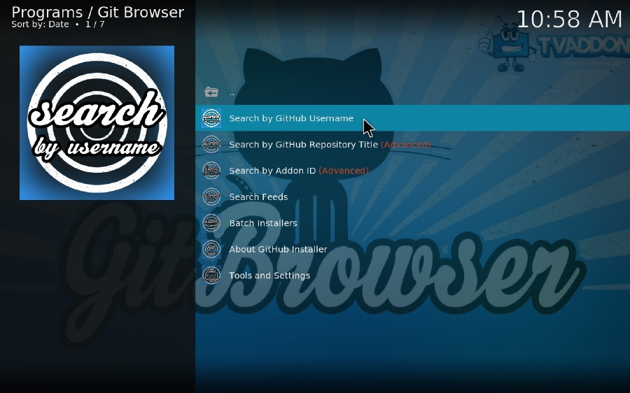 Git Browser Interface
