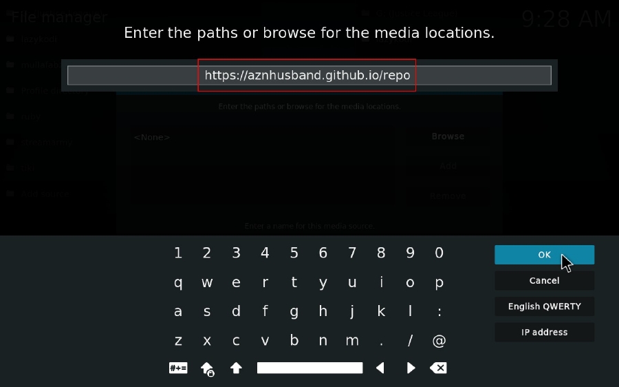 Input Path of Aznhusband Repo