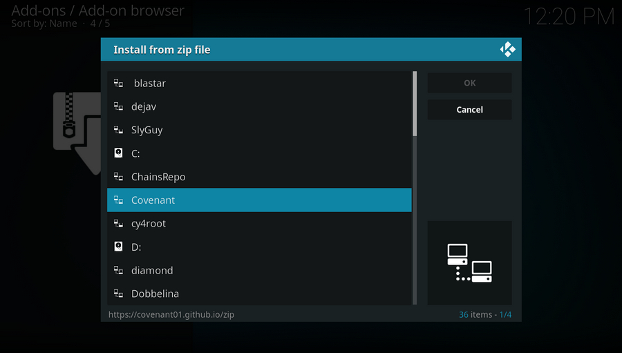 Click on the source cy4root