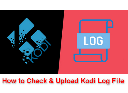 Check & Upload Kodi Error Log File