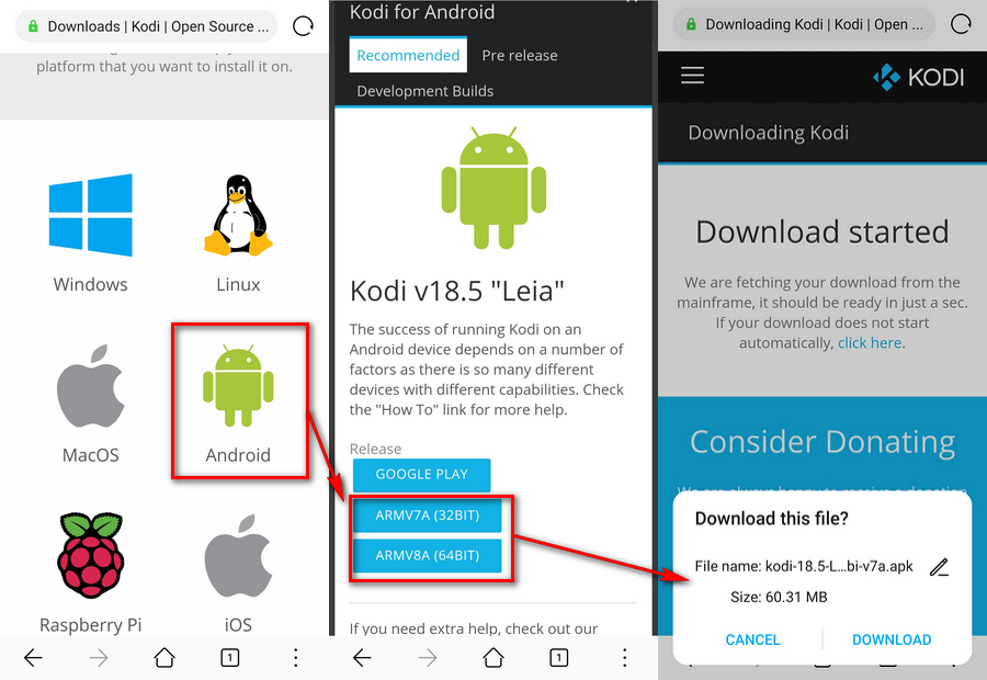 How to Install Kodi on Android Device and Smartphone