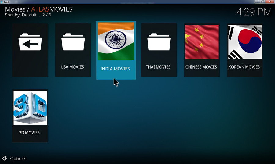 Kodi addon for Hindi movies