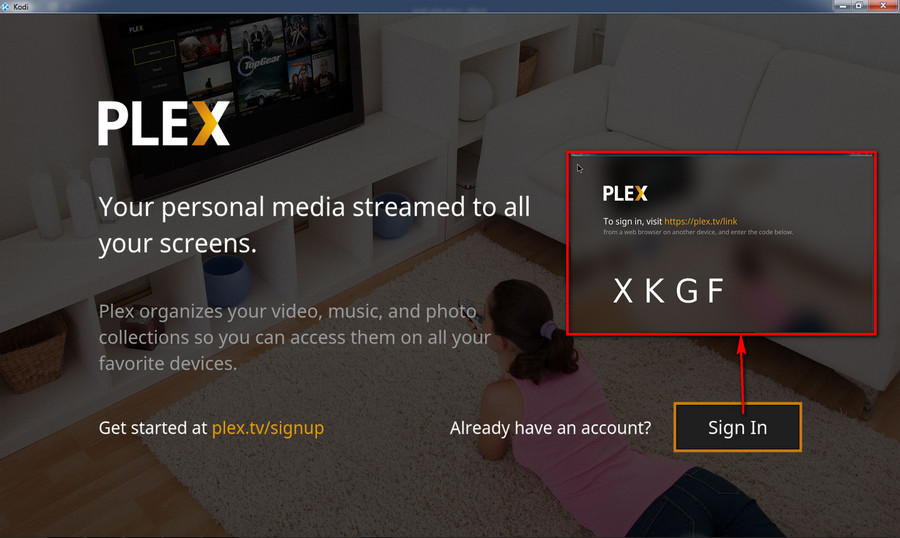 Link Plex and Kodi 