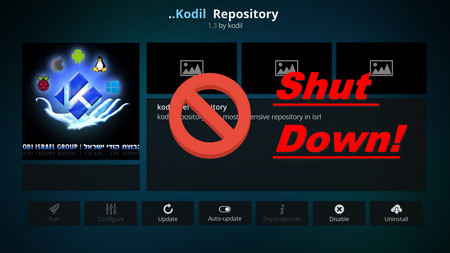 Kodil repo shut down