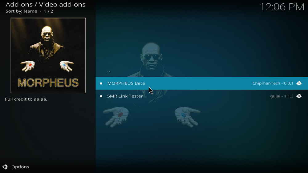 Select MORPHEUS