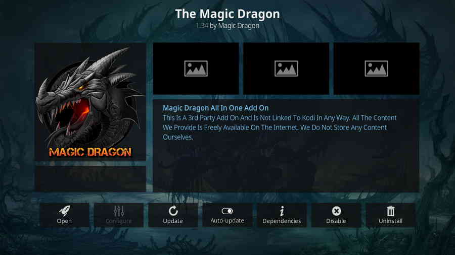 Kodi The Magic Dragon