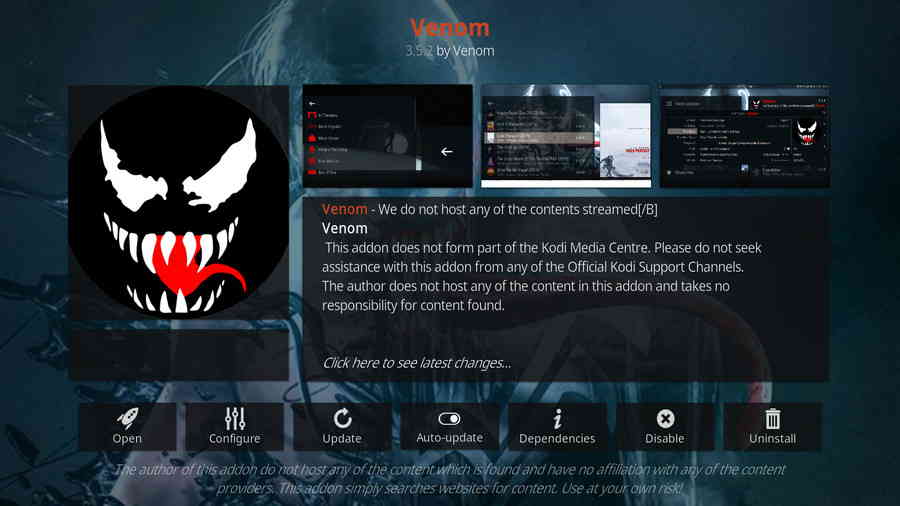 Kodi Venom