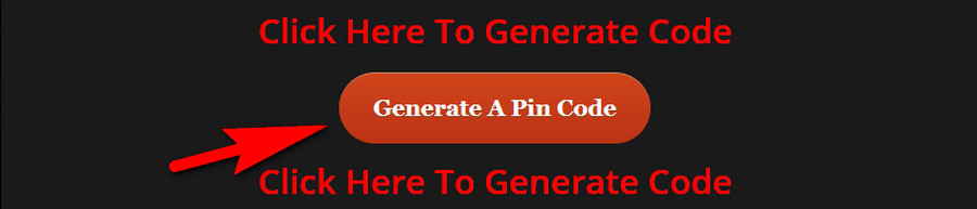 Scroll down to Generate A Pin Code