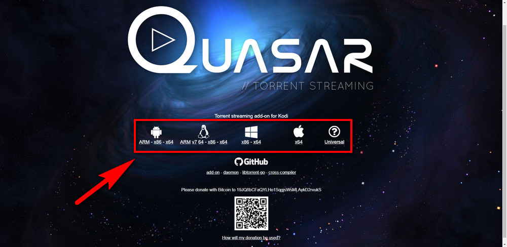 Download Quasar ZIP file