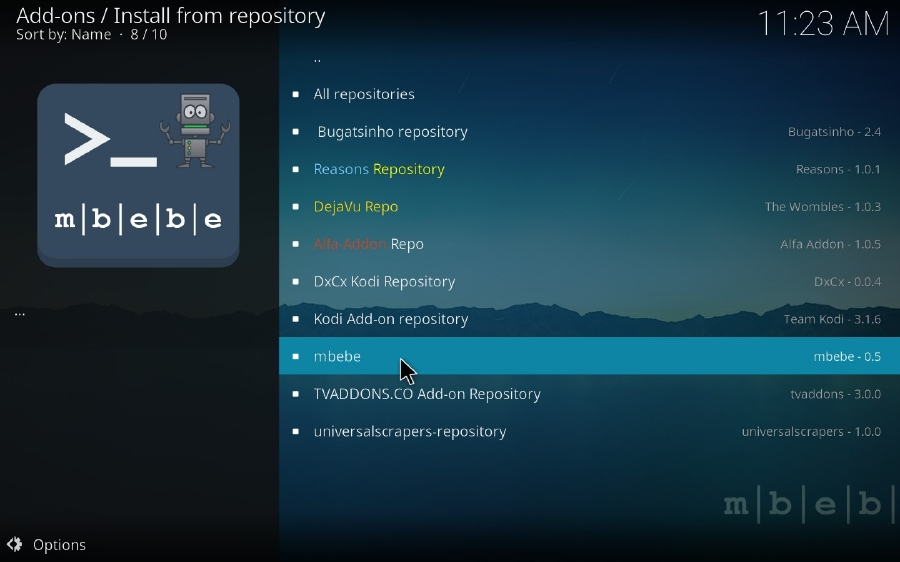 Go to Mbebe Repository