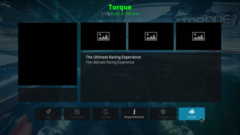 Install Kodi Torque addon