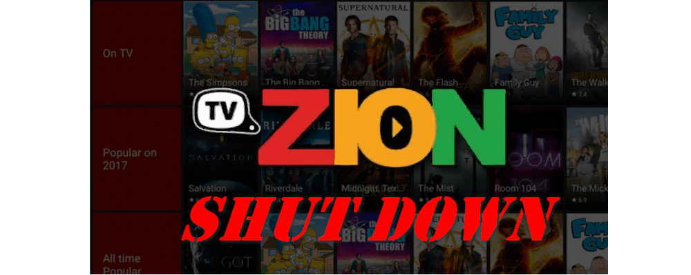 TVZion Down