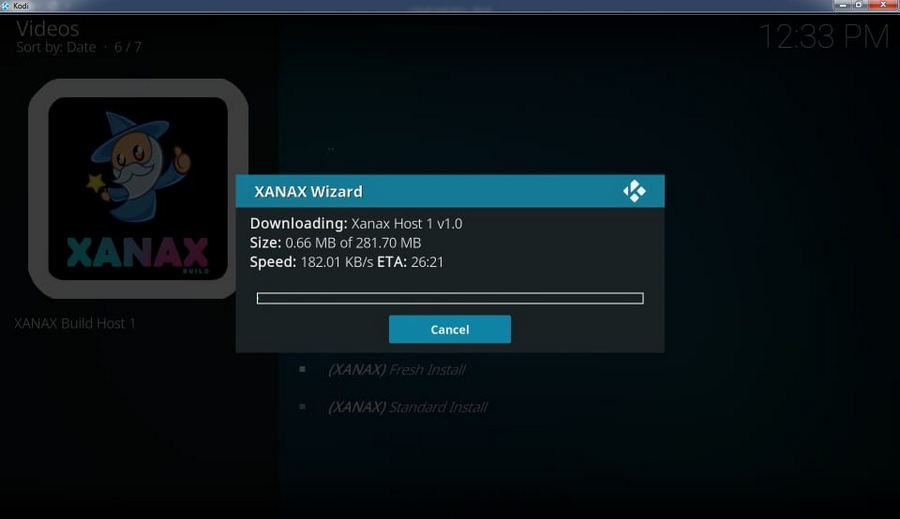 Start downloading Xanax Build 