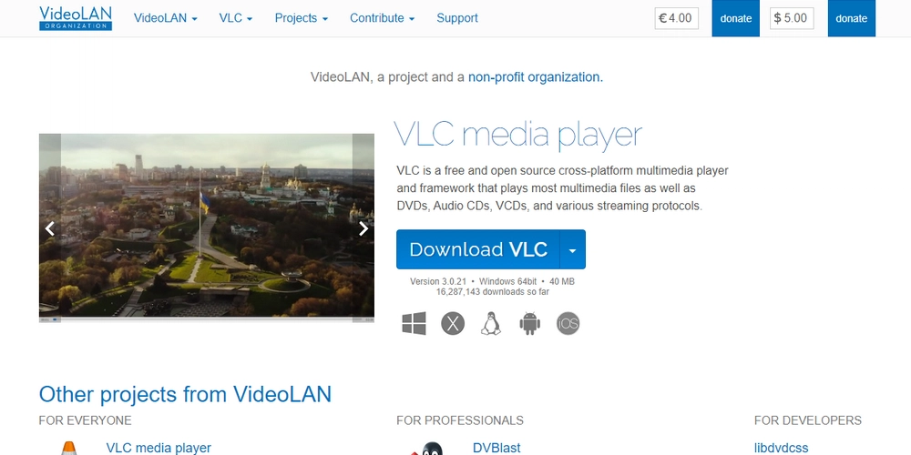 Try Different Media Player