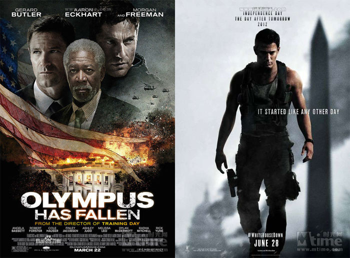 Olympus Has Fallen VS White House Down