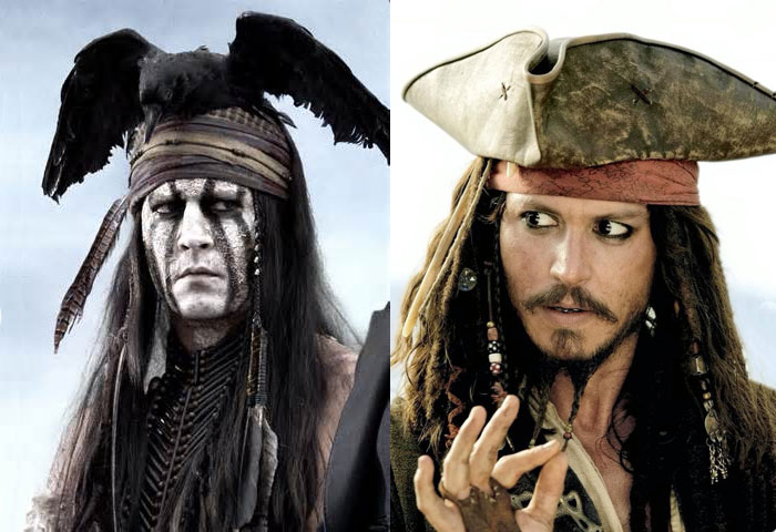 The Lone Ranger and The Pirates of the Caribbean
