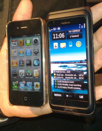 C7 and iPhone 4