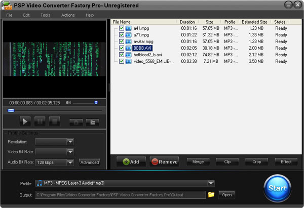 PSP Video Converter