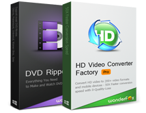 WonderFox DVD Ripper Pro + HD Video Converter Factory Pro