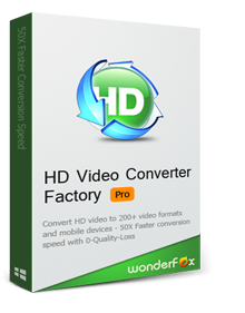 WonderFox HD Video Converter Factory Pro Product Box