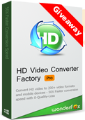 HD Video Converter Factory Pro Giveaway