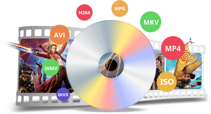 Convert DVD to Popular Video, Audio and Device