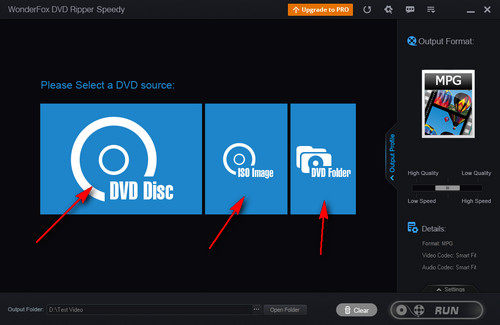 Load DVD Disc & ISO Image & DVD Folder