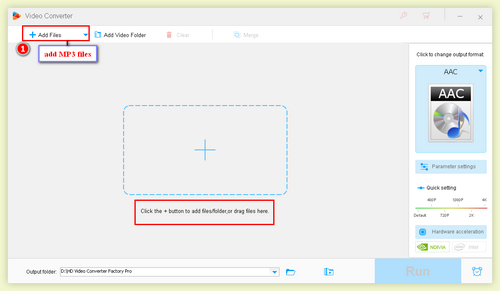 converting aac files to mp3