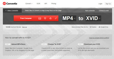 free xvid to mp4 converter