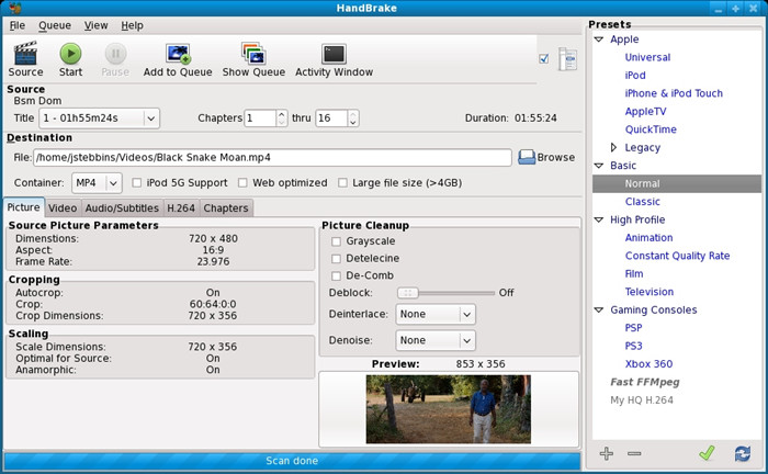 2015 top DVD ripper - HandBrake