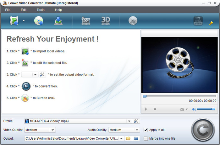 2015 top DVD ripper - Leawo Video Converter Ultimate