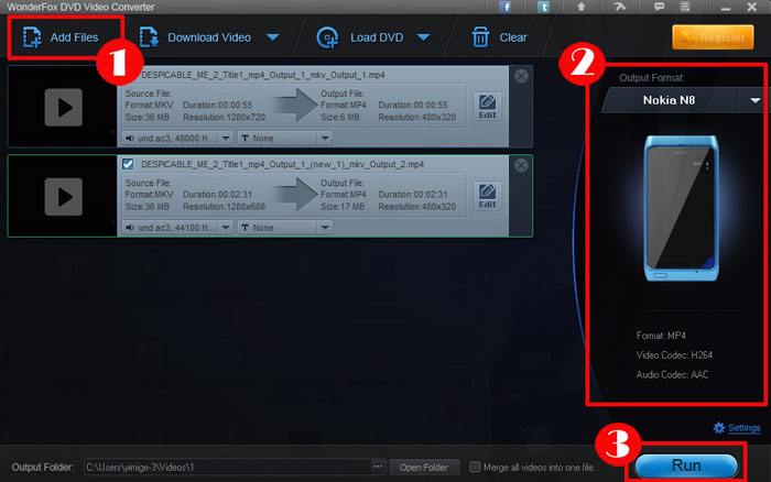 Convert MKV Videos to Nokia N8