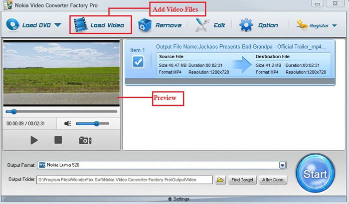 Add Video Files