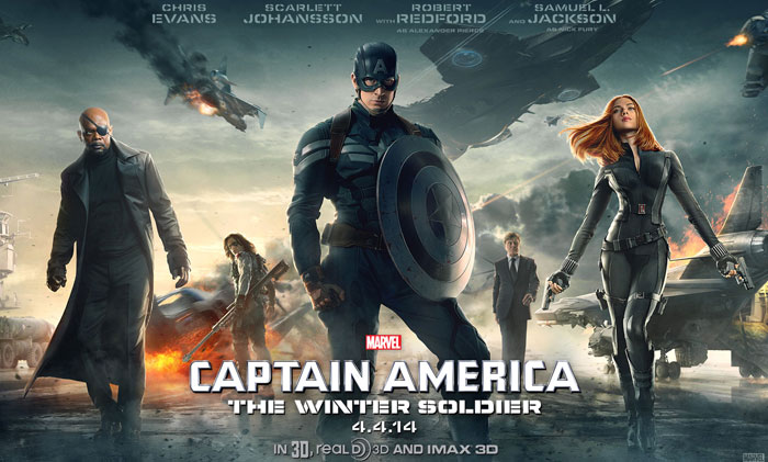 DVD Captain America: Winter Soldier
