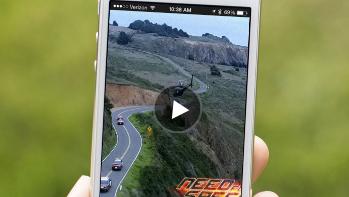 Watch Movie Need for Speed on cell phone