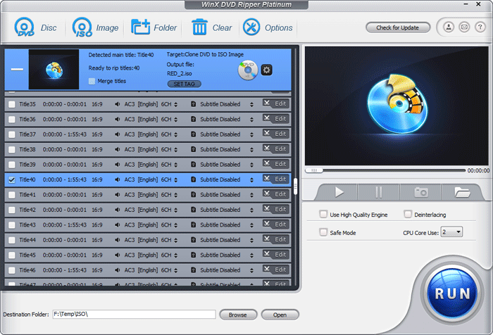 WinX DVD Ripper