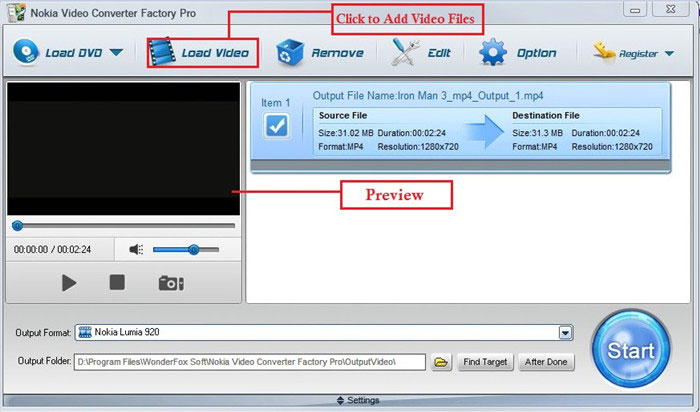 Add Video Files