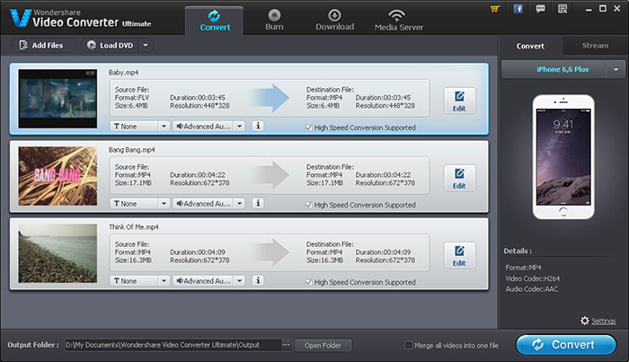 burn dvd with wondershare video converter