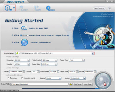 WonderFox DVD Ripper