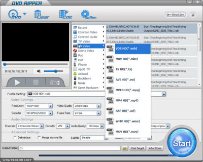 WonderFox DVD Ripper