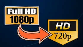 Convert 1080p to 720p