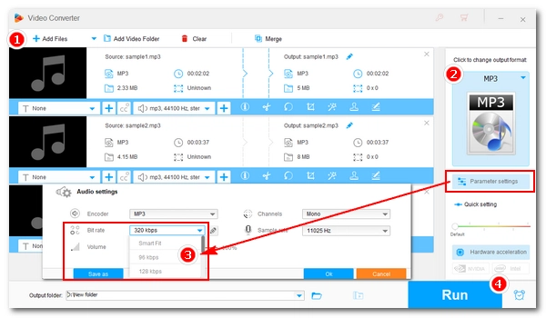 128kbps to 320kbps Converter Free Download