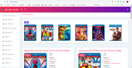 3D - HD. CLUB - 3D movies download site