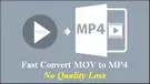 MOV to MP4